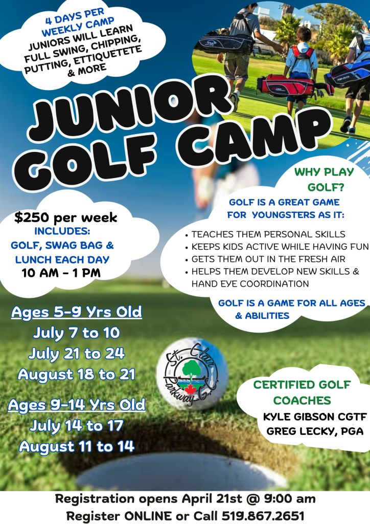 2025 Junior Camp Poster