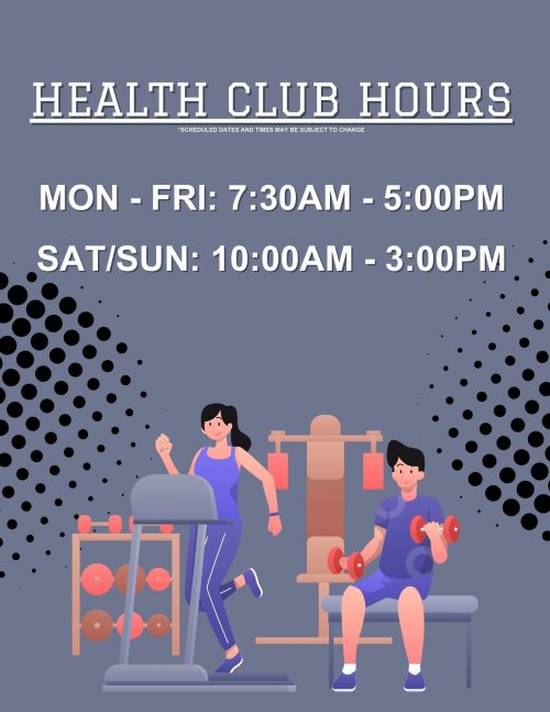 Health Club Hours