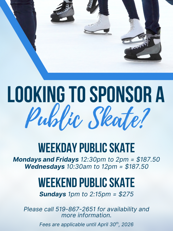 Public Skate Sponsor